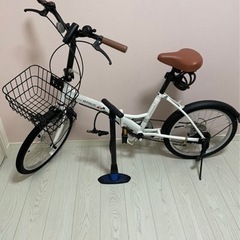 現金手渡し可 折りたたみ自転車 取り扱い説明書付き