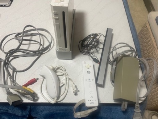 wii wiisports、マリオカセット付き