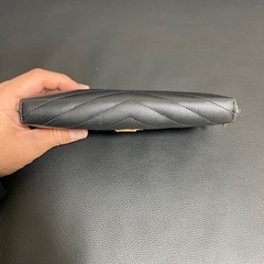 サンローラン 長財布 ほぼ未使用