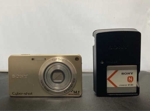 SONY Cyber-shot DSC-W350 ゴールド　1410万画素デジカメ