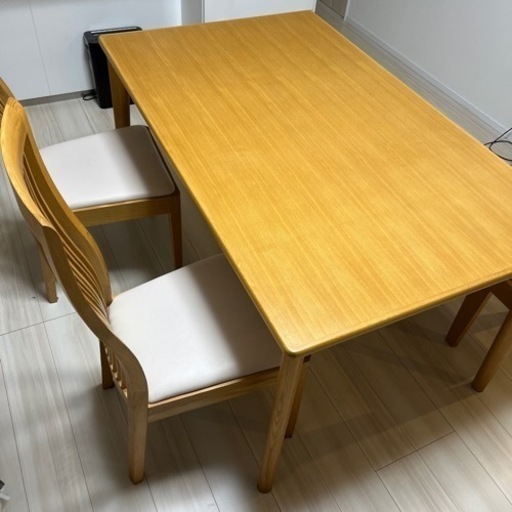 大塚家具 ダイニングテーブルセット 4人掛け g11453]【4点セット 