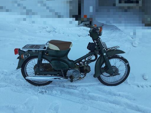 値下げ?⤵️ジャンク⁉️カモメカブ50 専用スーパーカブ70 6vエンジン