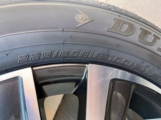 新車外しハリアー80系 タイヤ&ホイール 225/60R18 4本 | tintasmarfim