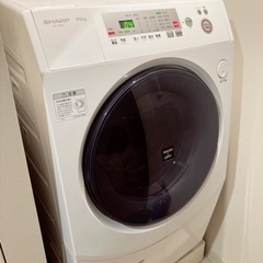ドラム式洗濯機10000円でお譲りします