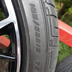 165/50R16(4穴 5.5j) ホイルタイヤ4本セット
