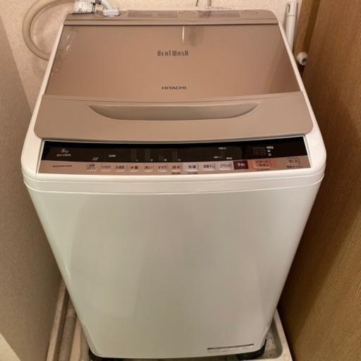 HITACHI 洗濯機 BW-V80B