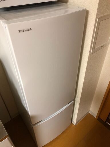 Toshiba 153L 冷蔵庫（新品から使用1年）