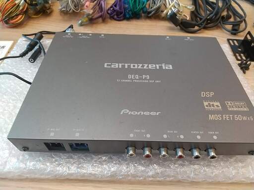 カロッツェリア AVシステムアップ 5.1chサラウンド DEQ-P9 50w カロッツェリア AVシステムアップ 5.1chサラウンド DEQ-P9 50w