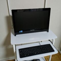 [購入者決定]パソコン（Lenovo C260）とパソコンデスク...