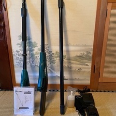 充電式高枝チェーンソーお話中