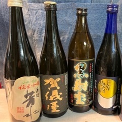 （今週末で処分します）日本酒、芋焼酎、上等梅酒