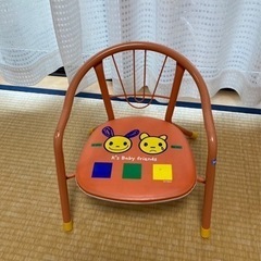 赤ちゃん〜幼児椅子　オレンジ