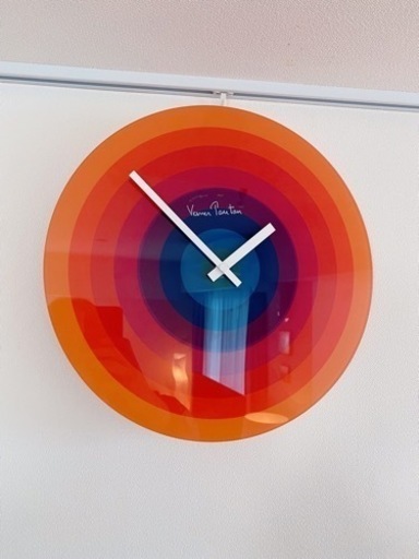 Verner Panton Mid-Century MODERN 壁掛け時計