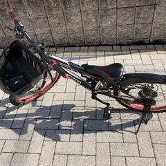 【ネット決済】自転車 20インチ 黒 小学生 キッズ 子供用