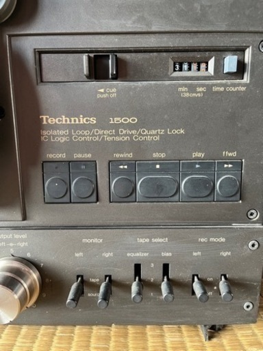 希少】Technics テクニクス RS-1500U オープンリールデッキ 本体のみ