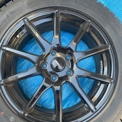 【1/18まで値引】スタッドレス215/55r17 タイヤホイール4本セット