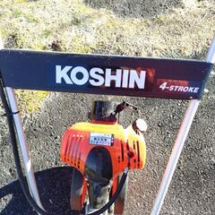 手押し式草刈機　