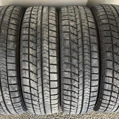 19年製バリ山】155\\65R13 VRX ブリザック 冬タイヤ アルミ4本
