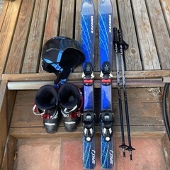 子供　スキー　セット　18cm〜19cm  ヘルメット付き