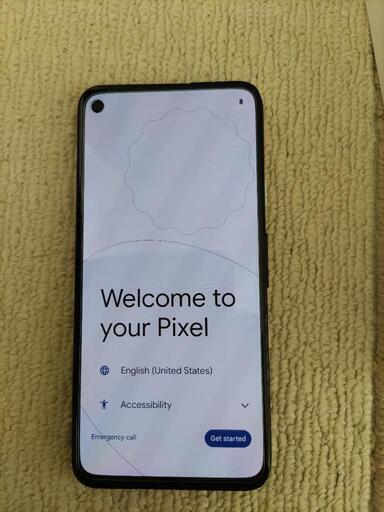Pixel 4a ジャンク　バッテリー膨張