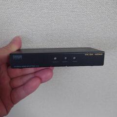 4K/60Hz対応HDMI分配器（1入力2出力）