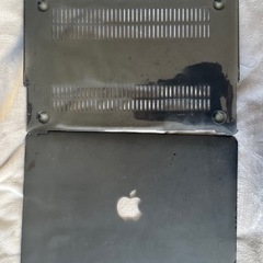 Macbook ブラック カバー　モデル:A1466  値下げ‼...