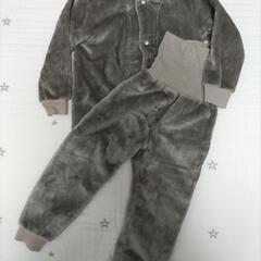 ⑪無印良品　腹巻き付パジャマ　100-110cm
