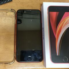 の*飴様 iPhoneSE2 se 第2世代　64GB SIMフリー(レッド) iPhone SE 第2世代 (SE2) レッド 64 GB SIMフリー オリジナル