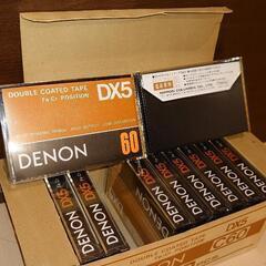 未開封 DENON DX5  カセットテープ 10本パック