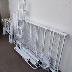 今週限定] ロフトベッド シングル 高さ175cm 2個