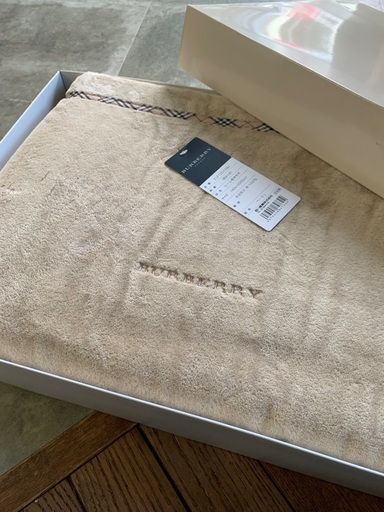 バーバリー　新品　毛布