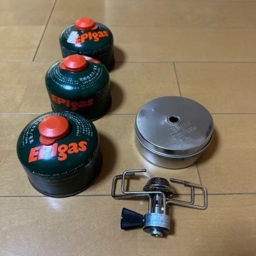 【アウトドア入門に最適！】EPI gas バーナーセット　登山、釣り、アウトドアなどに