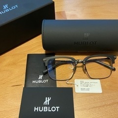 HUBLOT メガネ　新品タグ付き