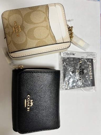 【未使用品】coach3点●財布●コインケース●ネックレス