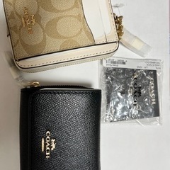 【未使用品】coach3点●財布●コインケース●ネックレス