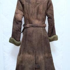 本物ムートンコート 古着