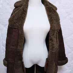 本物ムートンコート 古着