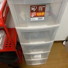 【購入者決定】クリアボックス　収納ボックス