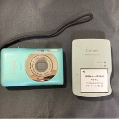 CANON  IXY 200F グリーン 1210万画素デジカメ