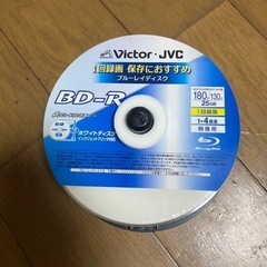 【無料】Victer・JVC 空のBD-R46枚とDVD-RW3枚