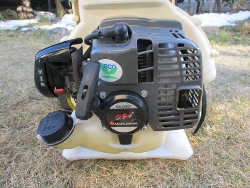 美品..丸山 背負式 動力散布機 MDJ3000 マジかるスタート 散粒 散粉 農薬