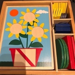 知育玩具　パズル　木製おもちゃ