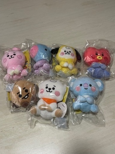 【おまけ付き】BT21 ベビーお座りぬいぐるみ12cm セット