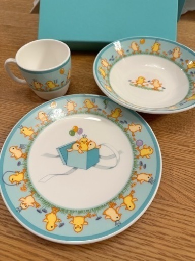 Tiffany Baby 食器3点セット(ひよこちゃん)
