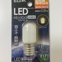 ♡電球　ナツメタイプ　LED装飾電球　エルパボールミニ 電球色　...