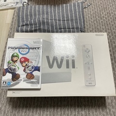Wii本体セット＋マリオカート