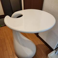 サイドテーブル テーブル ラウンド 丸 ホワイト
