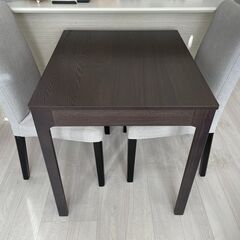 【更に値下げしました】IKEA伸長式ダイニングテーブル･チェア2...