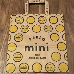 PABLO MINI パブロ チーズタルトショップ紙袋　ショッパー