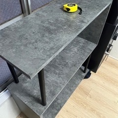 テーブル2台　インテリアラック2台まとめ買いは安くします